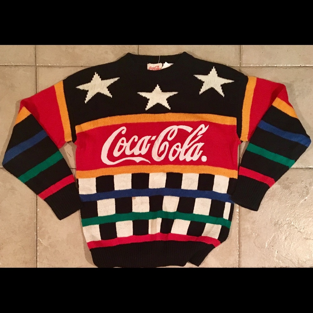 Vintage Coca Cola Holiday sweater
